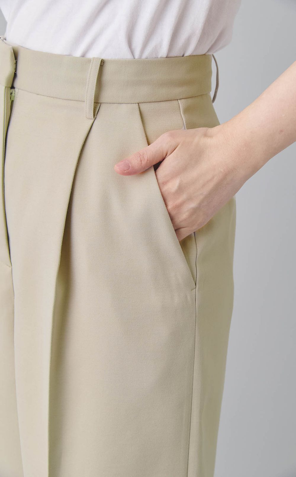 カットオフスカートパンツ