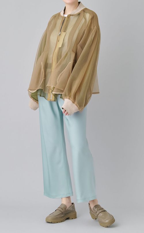 シアーリバーシブルブルゾン