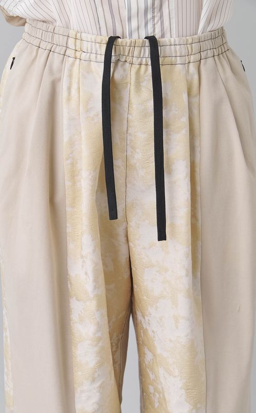 【roop】ブロックワイドパンツ