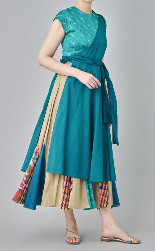 【roop】エスニックマーメイドワンピース