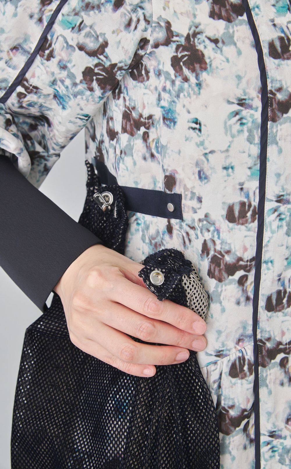 【roop】スカートドッキングワンピース