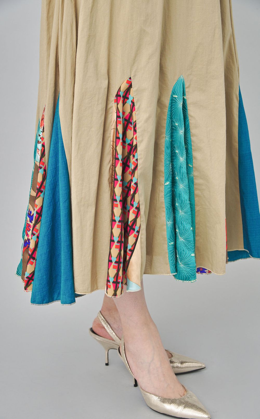 【roop】エスニックマーメイドワンピース