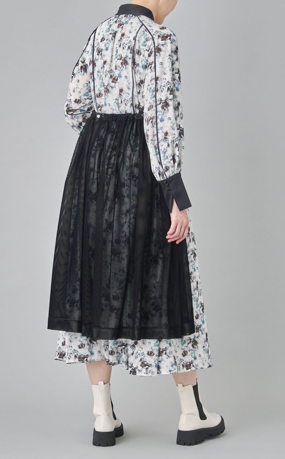 【roop】スカートドッキングワンピース