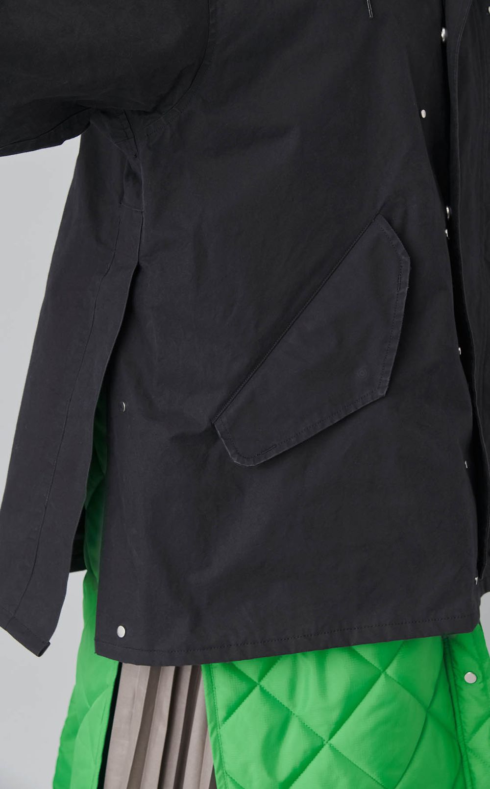 【roop】ライナーインアウトモッズコート