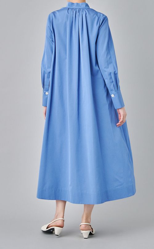 ギャザースキッパーシャツワンピース