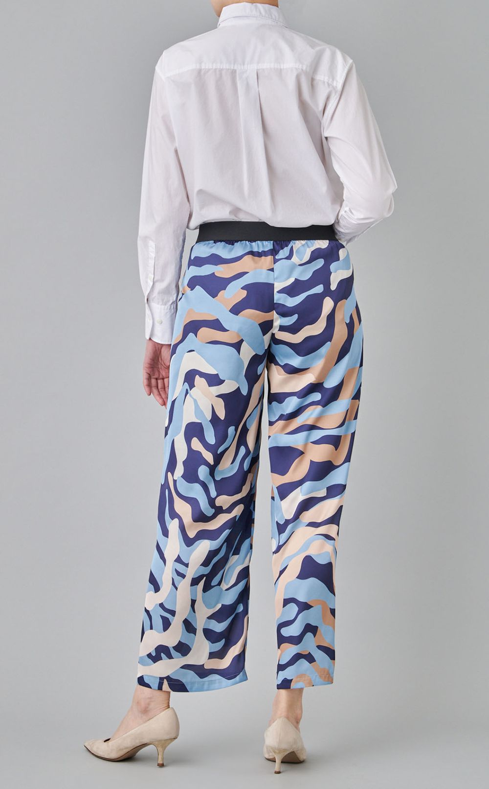 マルチカラーワイドパンツ