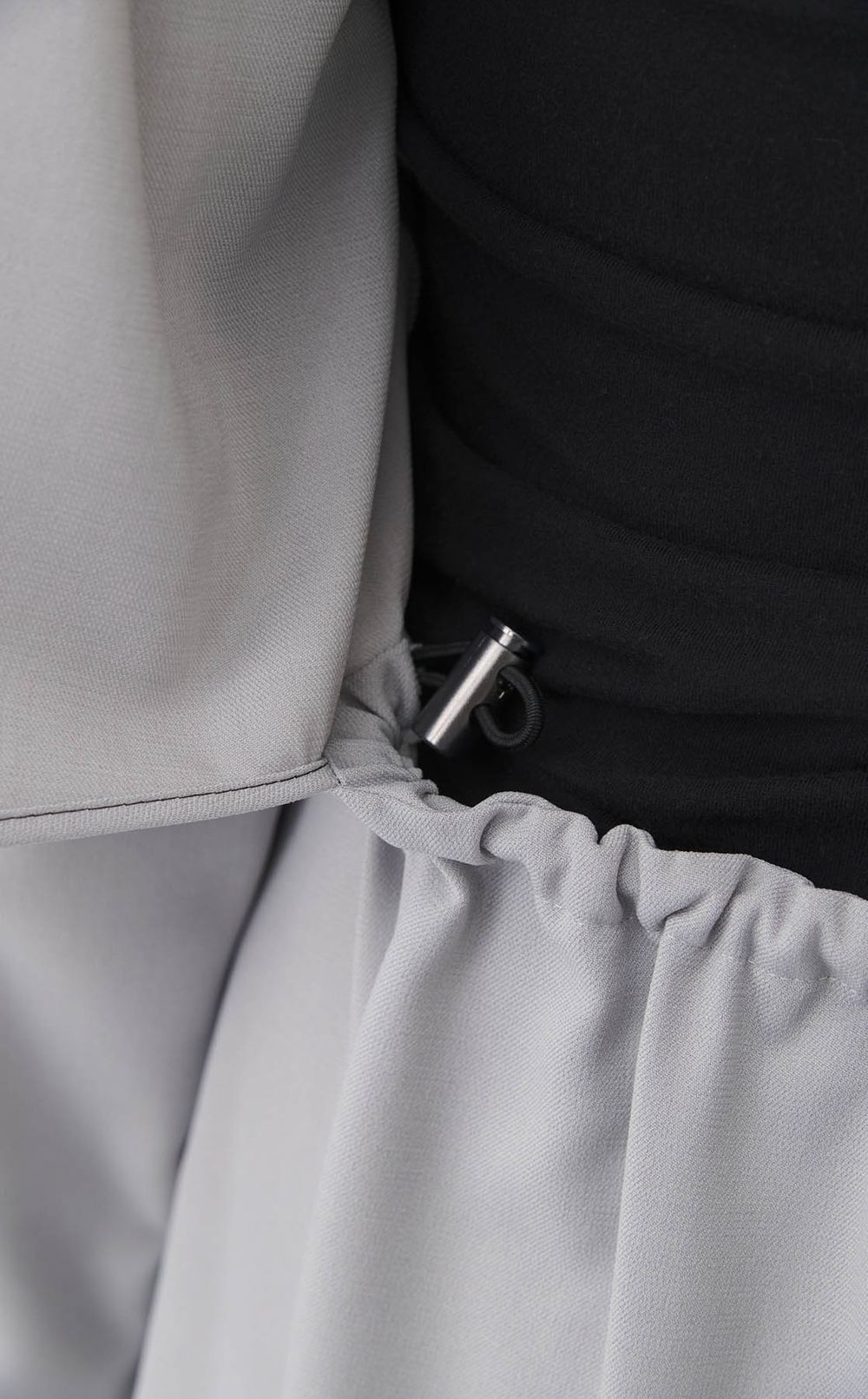 フラワー刺繍シャツワンピース