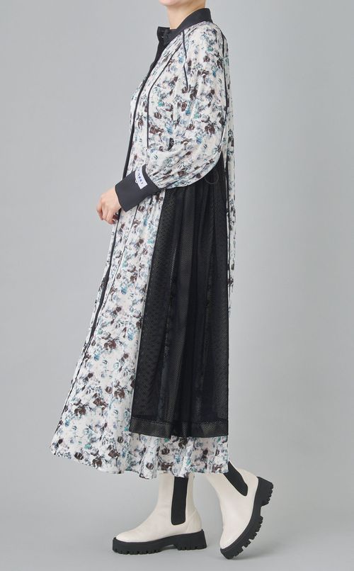 【roop】スカートドッキングワンピース