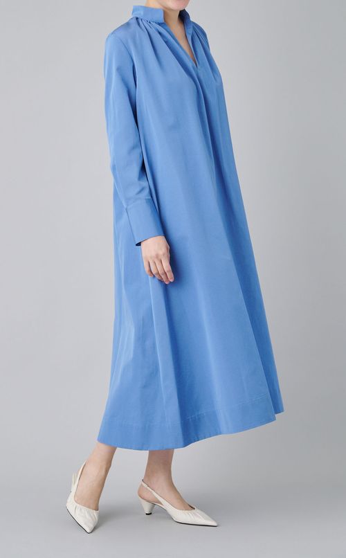 ギャザースキッパーシャツワンピース