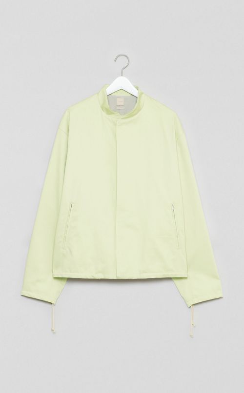 スタンドカラーフライフロントブルゾン