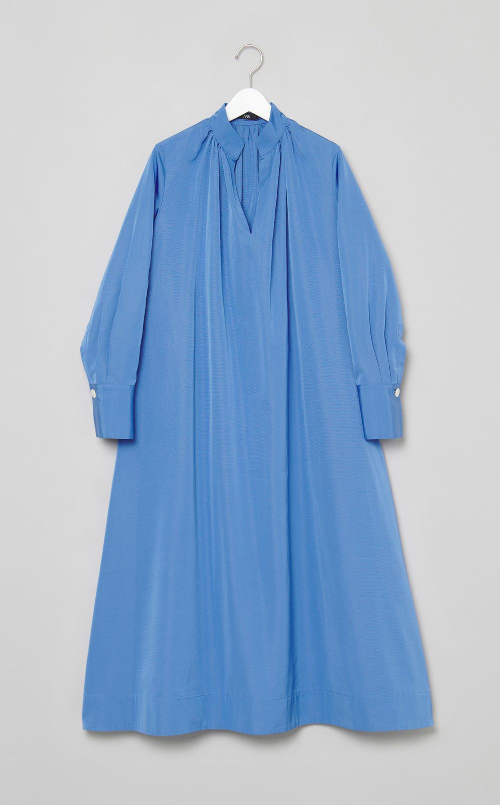 ギャザースキッパーシャツワンピース