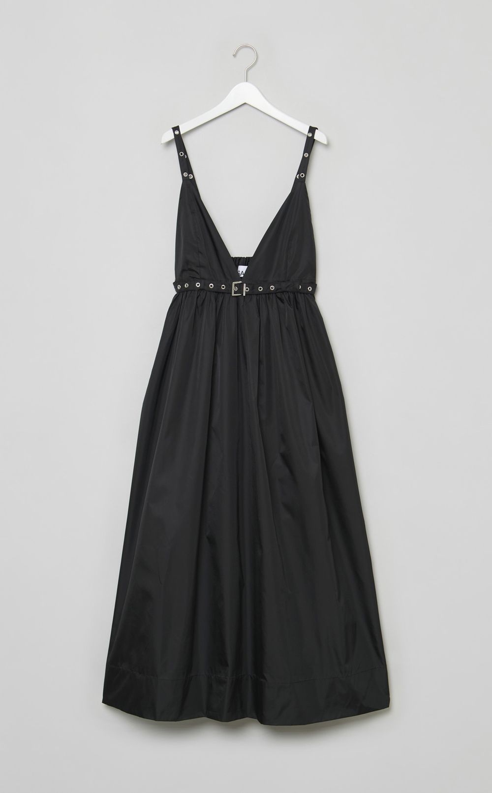 ハトメストラップキャミソールドレス
