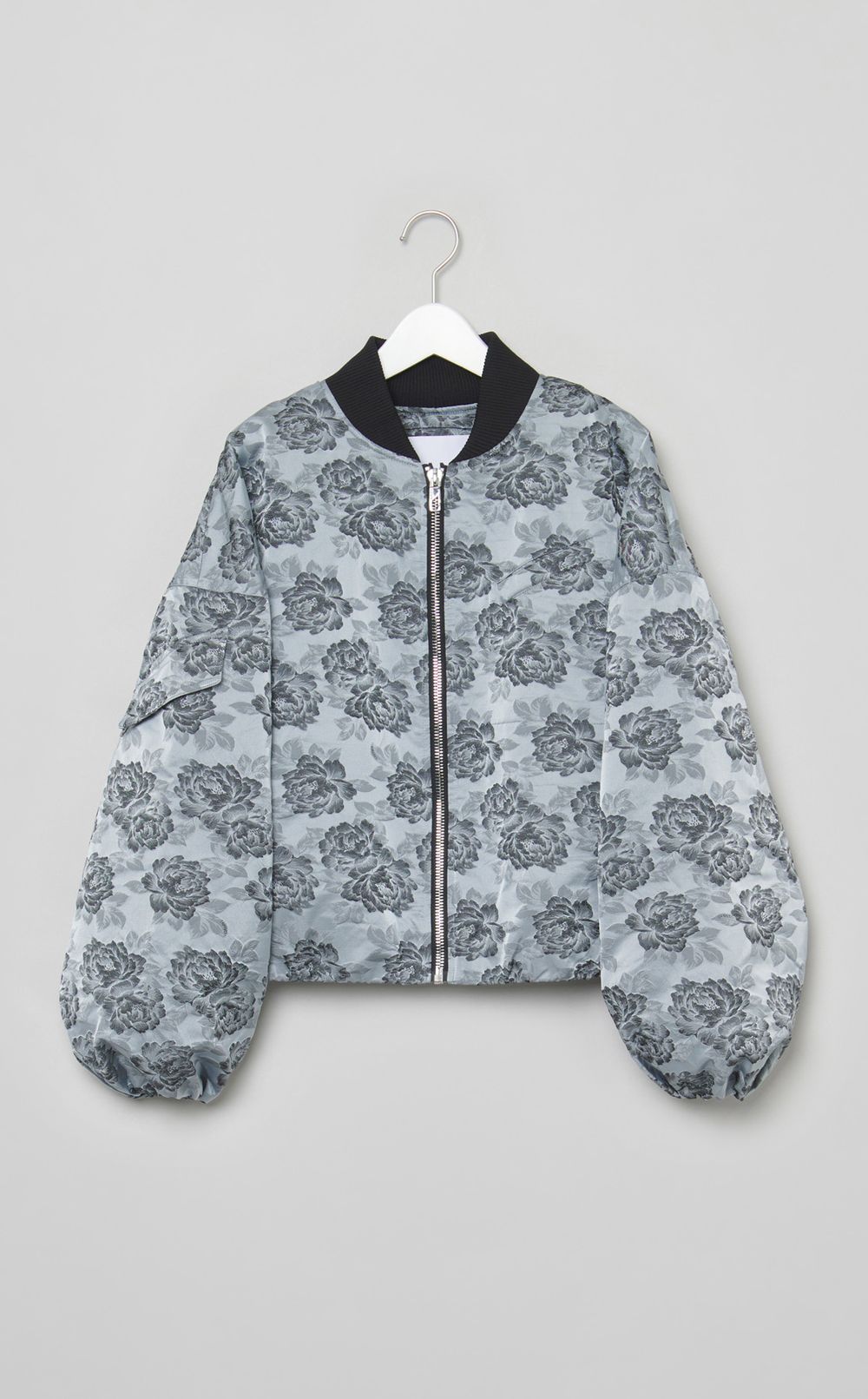 フラワージャガードボンバージャケット