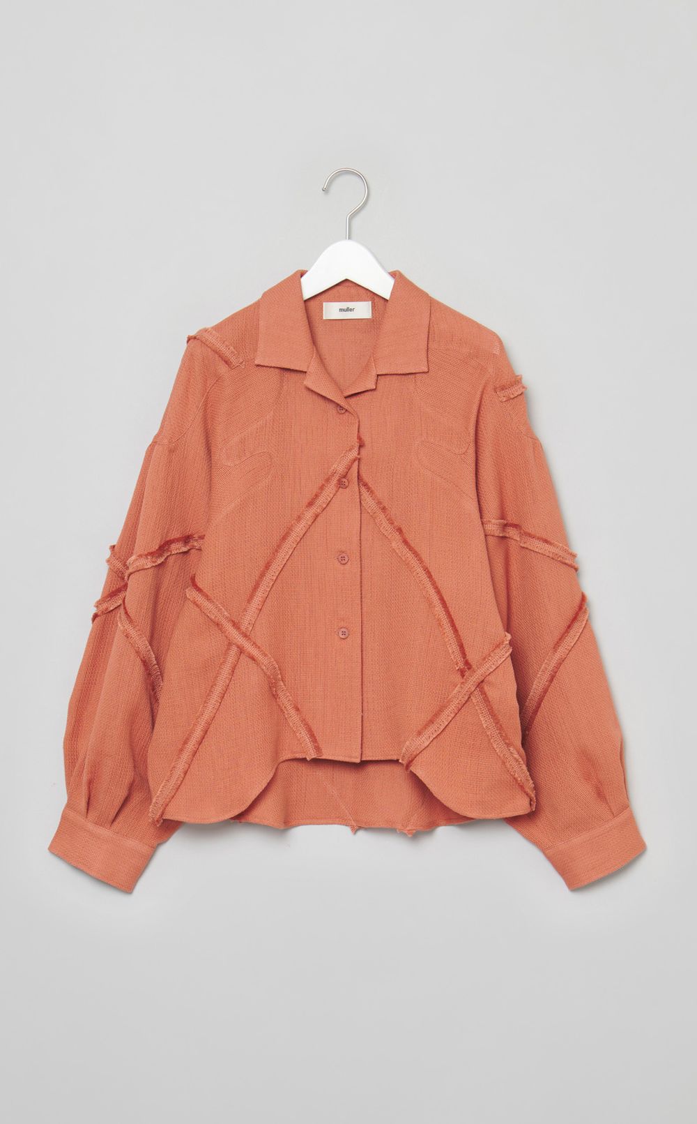 パナマフリンジシャツ