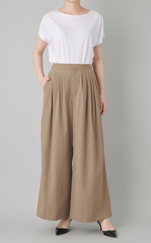 タイプライターワイドパンツ