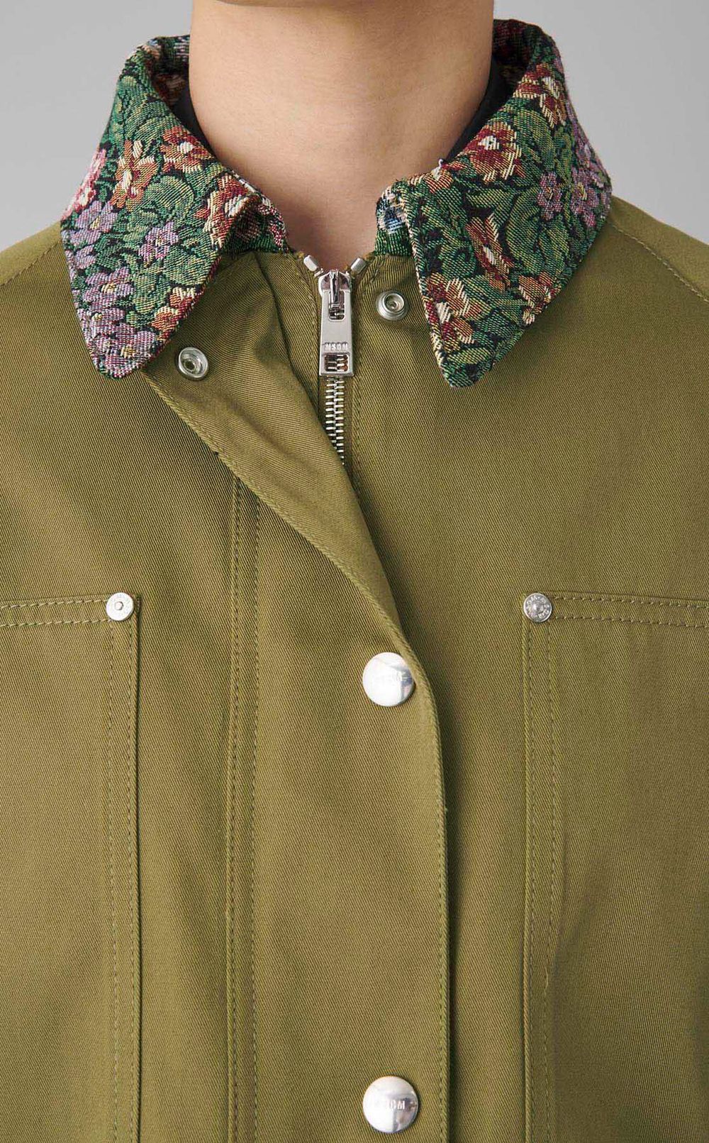 ゴブランカラーショートブルゾン