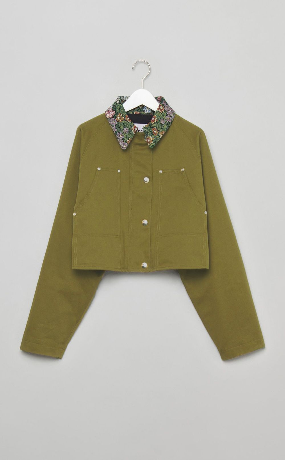 ゴブランカラーショートブルゾン