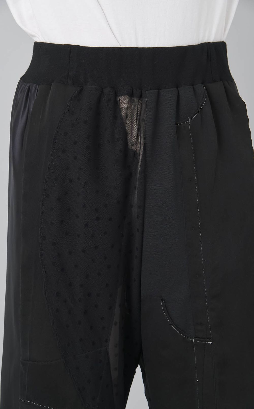 【roop】シャドウポルカトラックパンツ