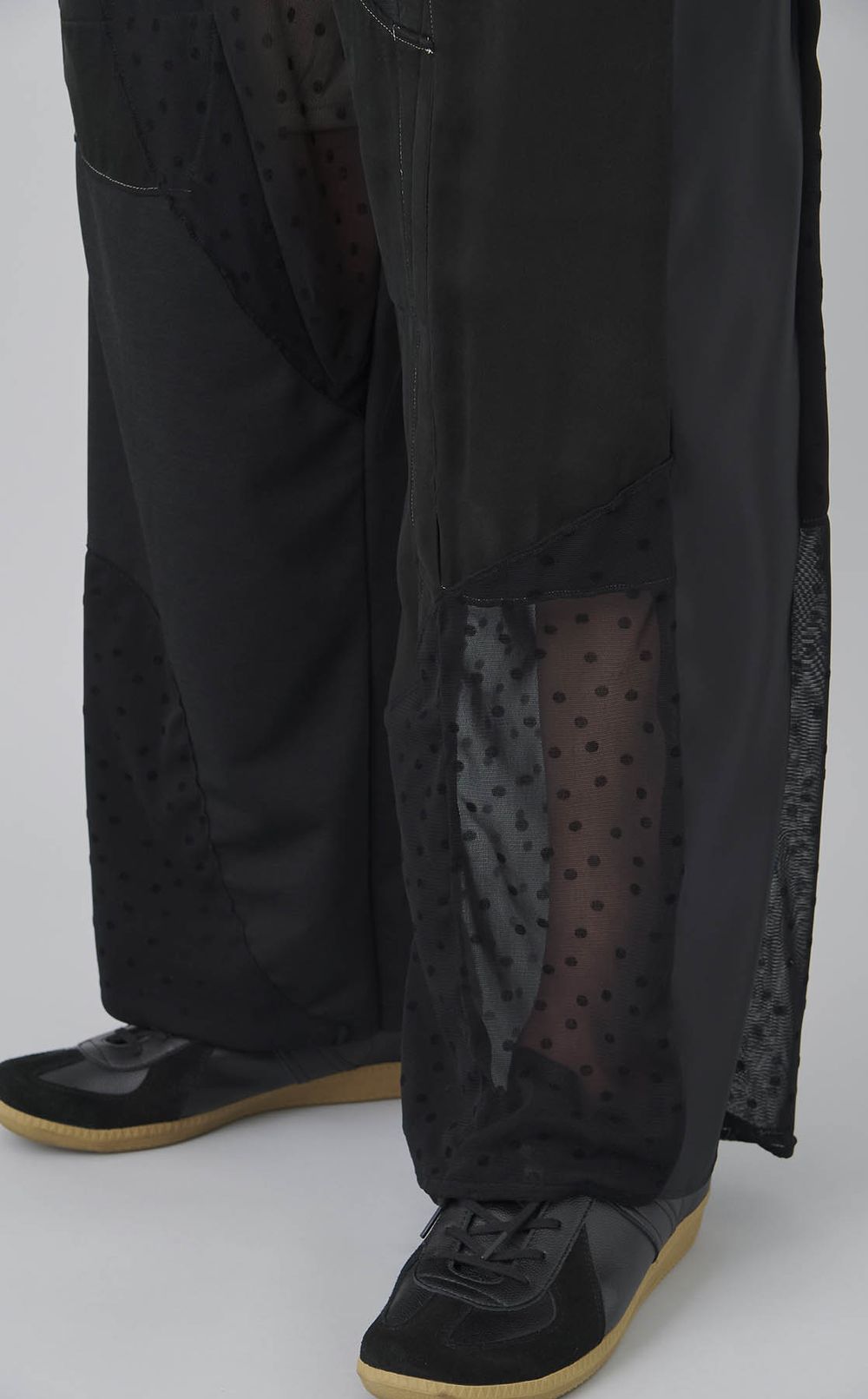 【roop】シャドウポルカトラックパンツ