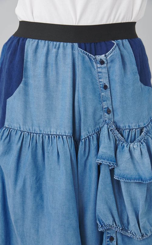 【roop】デニムジャーニーパンツ