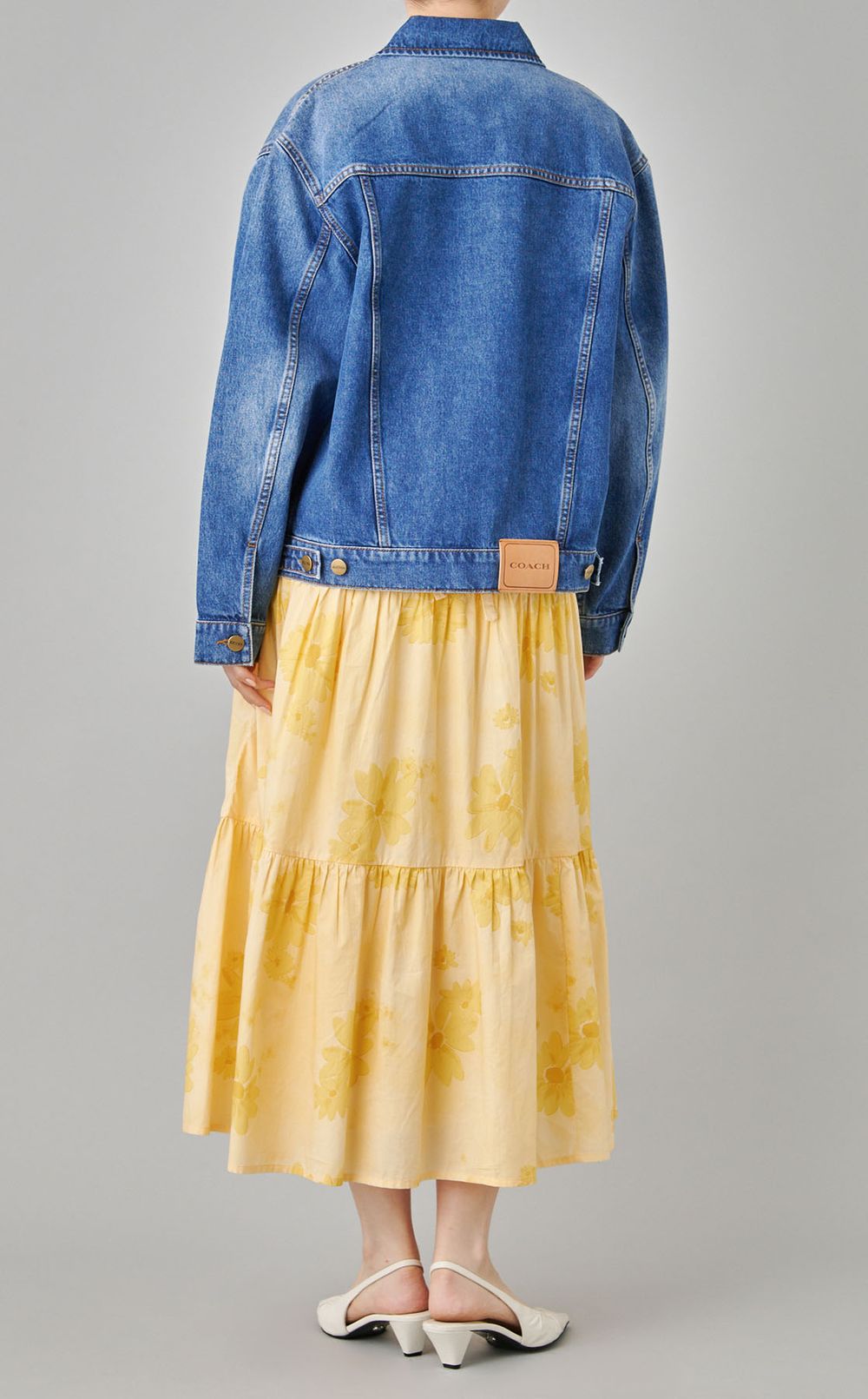 トラッカーウォッシュドデニムブルゾン