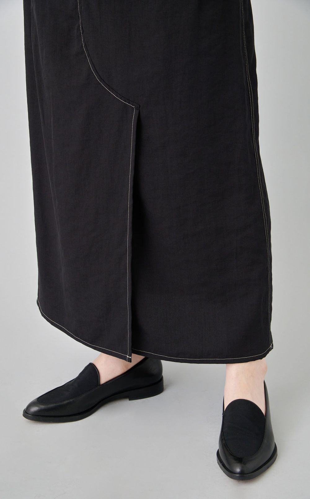 ウエストリボンステッチスカート