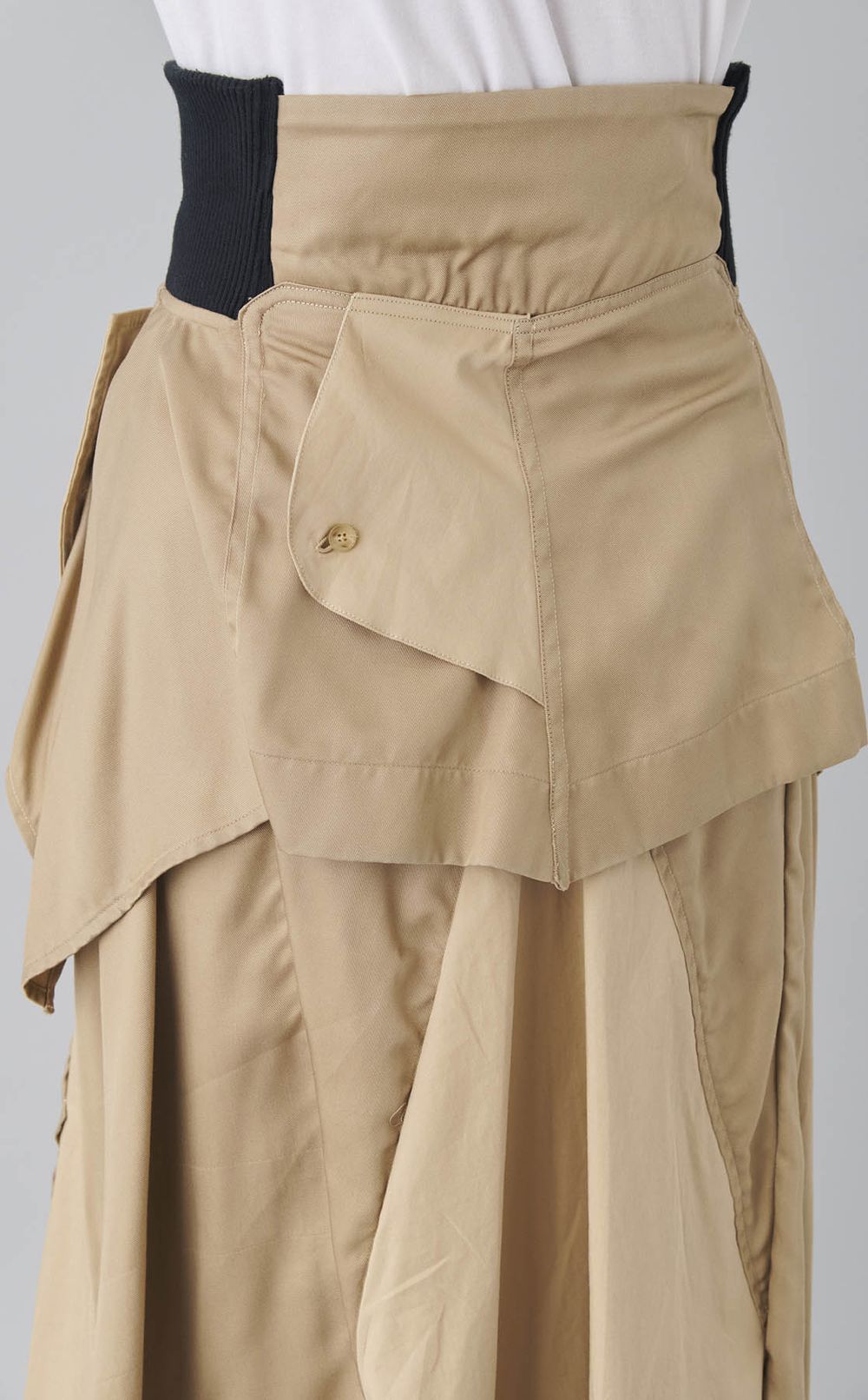 【roop】ロウアートレンチスカート