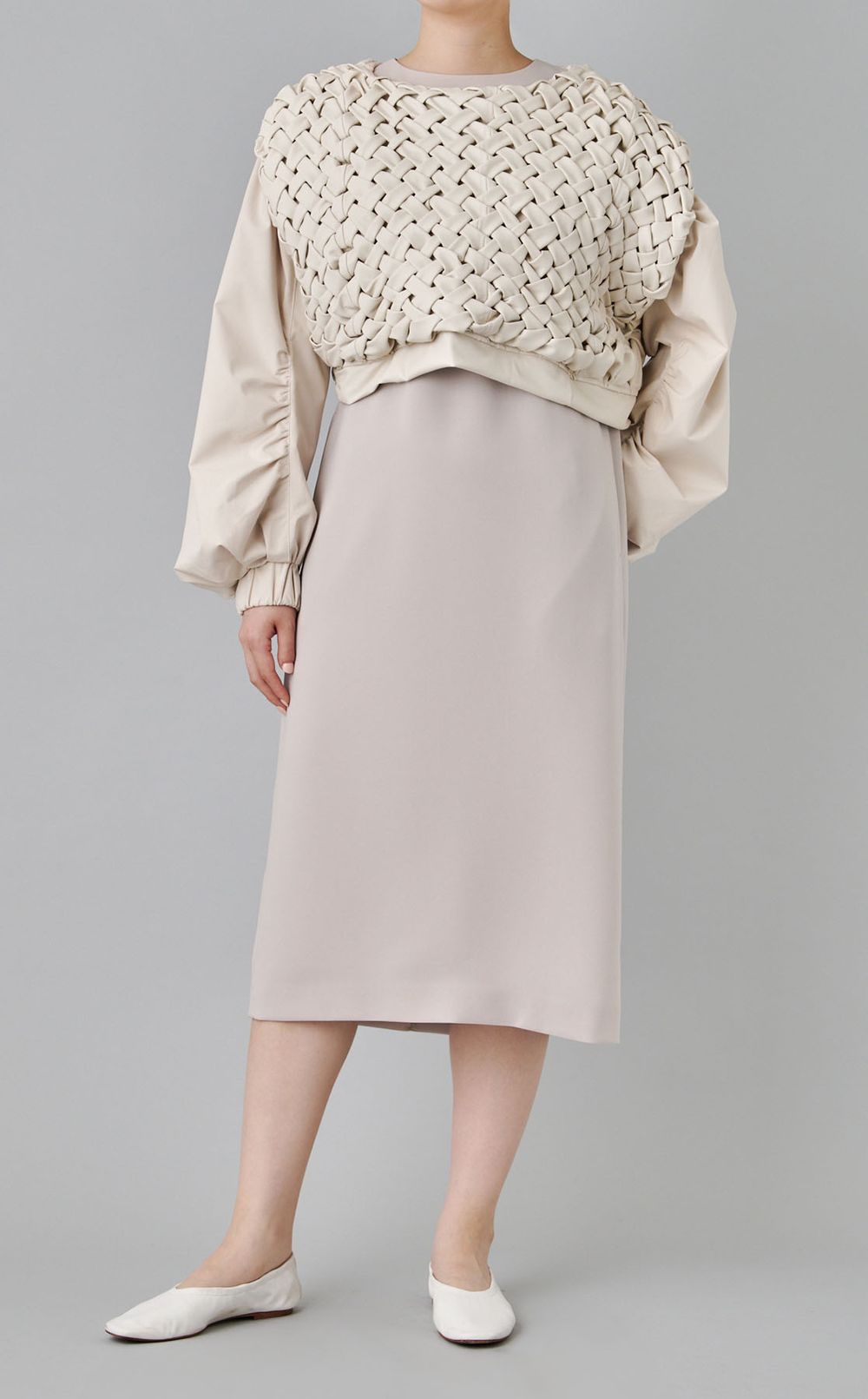 【roop】スモッキングプルオーバー