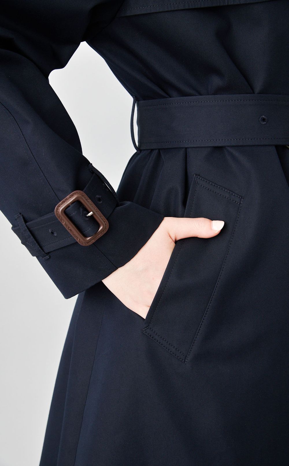 リラックスコットントレンチコート