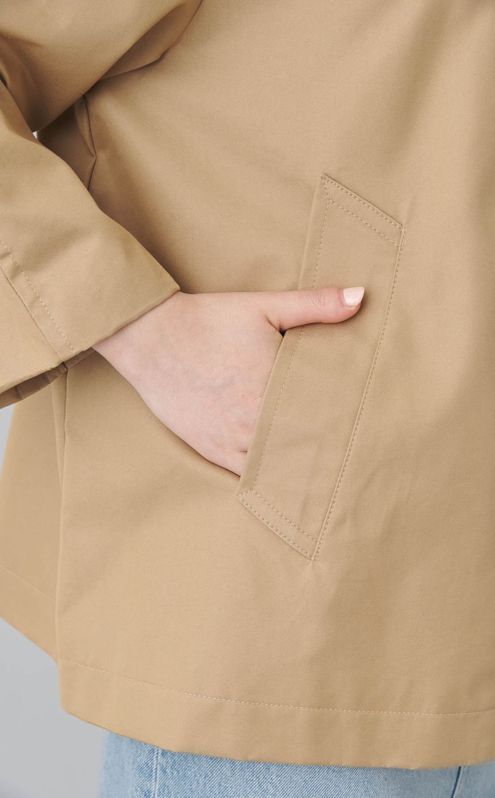 コットンスウィングコート