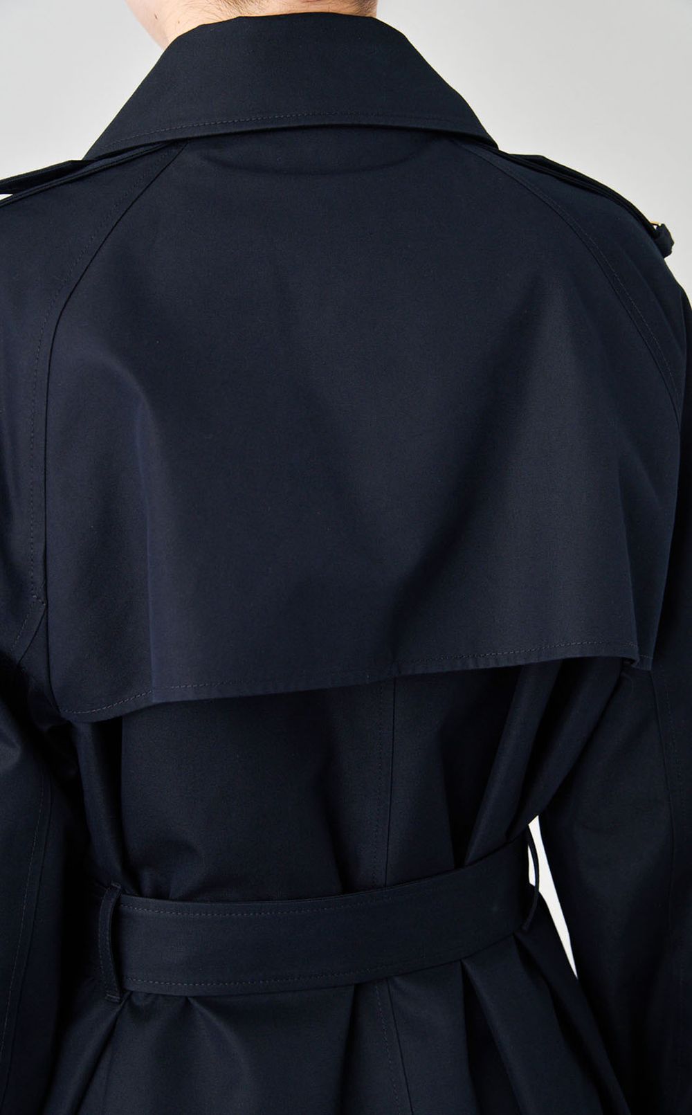 リラックスコットントレンチコート