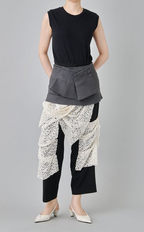 【roop】レイヤードスカート