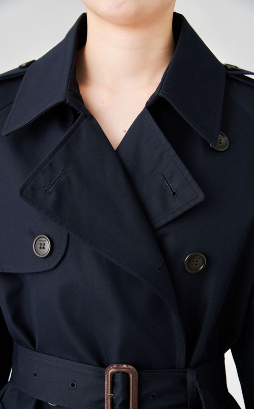 リラックスコットントレンチコート