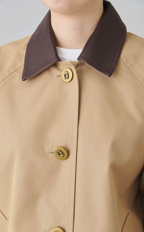 コットンスウィングコート