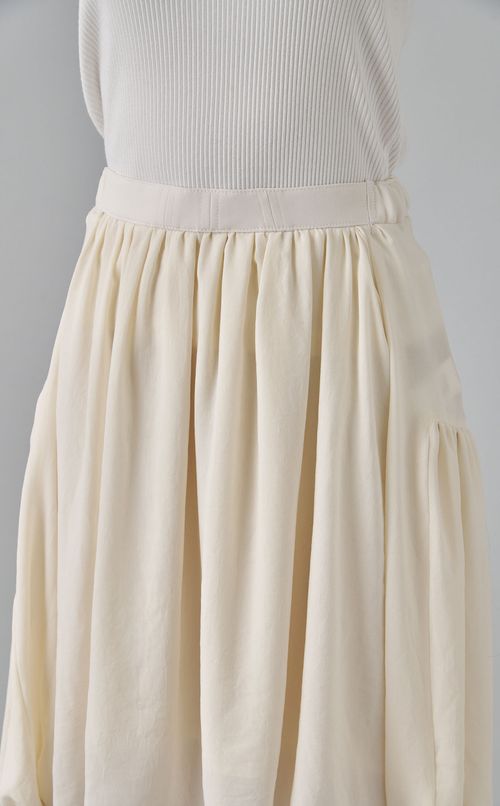 【roop】袖つきギャザースカート