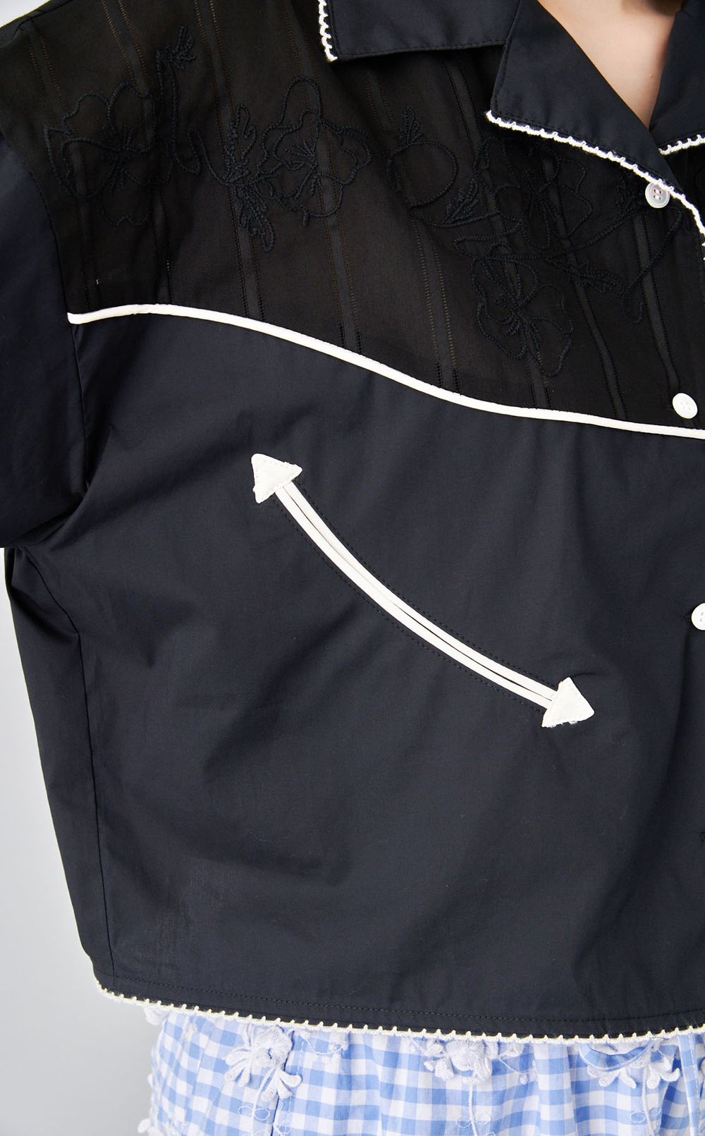 ウエスタンショートシャツ