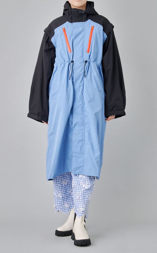 2wayロングマウンテンパーカー