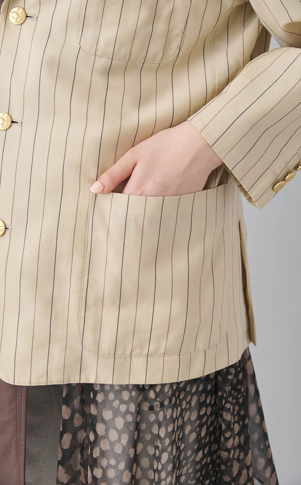 【roop】アシンメトリーコート