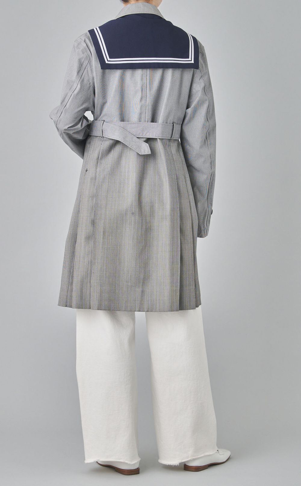 【roop】セーラーカラーコート