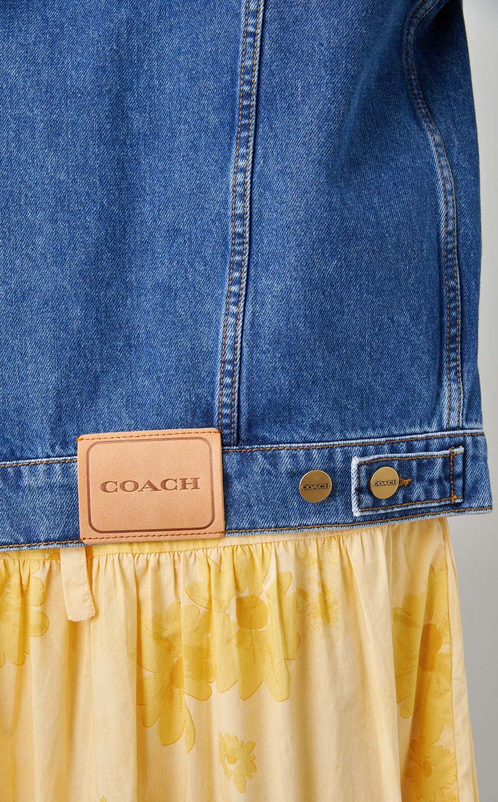 トラッカーウォッシュドデニムブルゾン