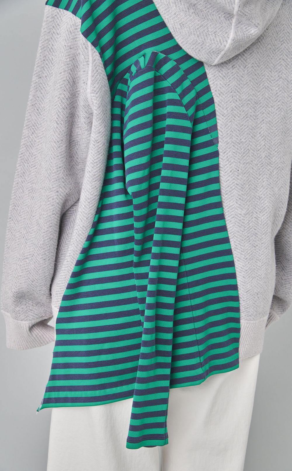 【roop】4スリーブニットパーカー