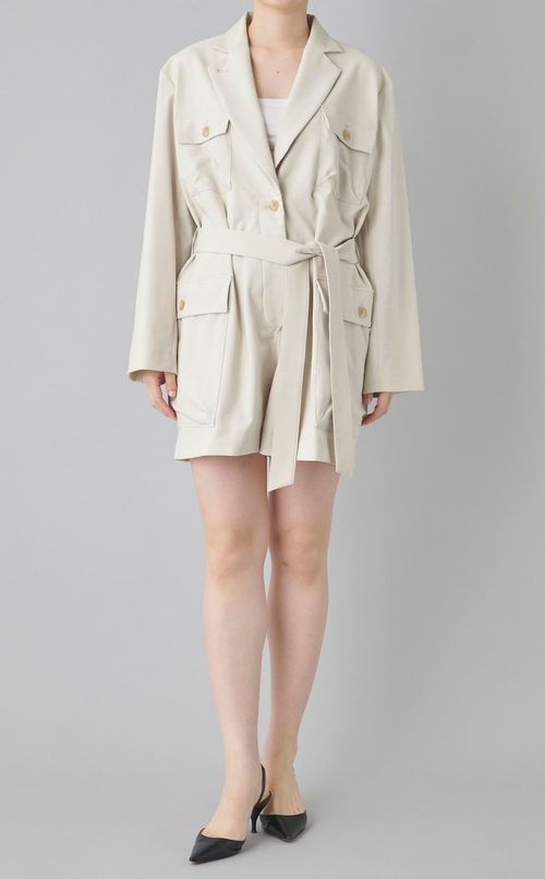 ミリタリーショートオールインワン