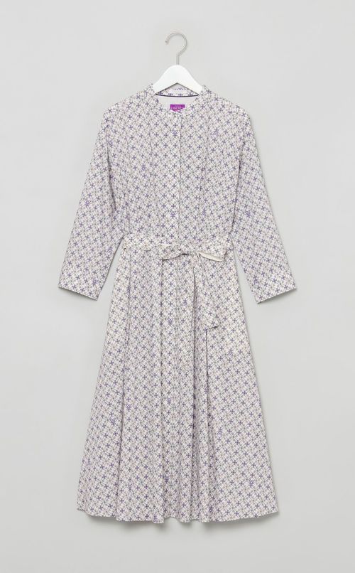 リバティシャツワンピース