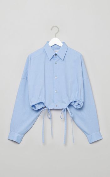 クロップドシャツ