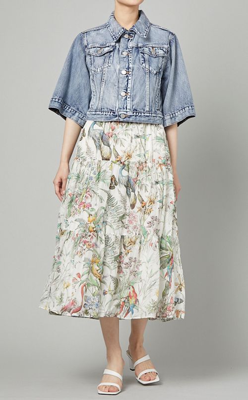 ショートスリーブデニムジャケット