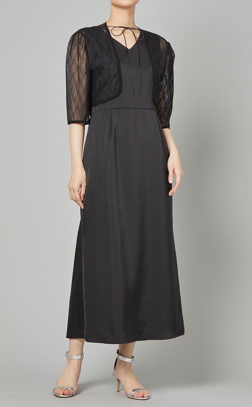 ボレロレイヤードワンピース