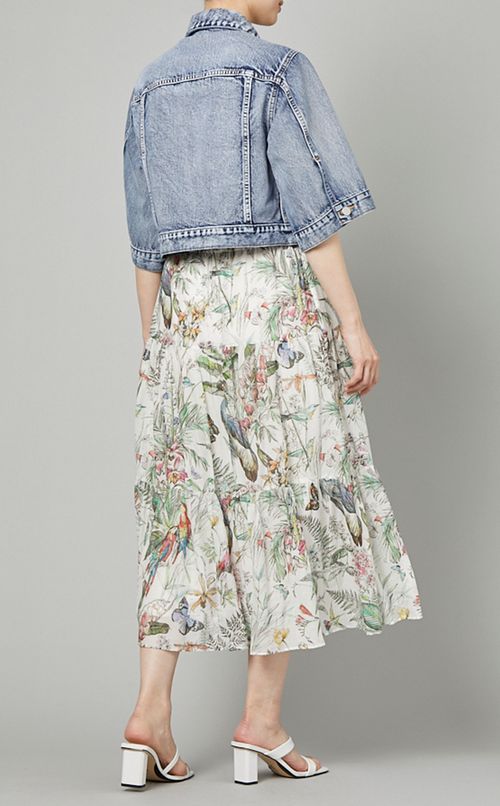 ショートスリーブデニムジャケット