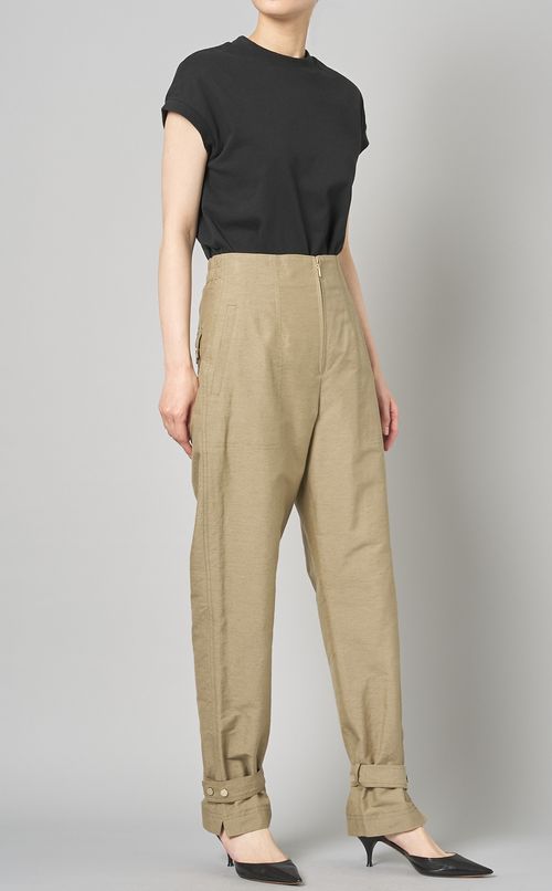 ヴィスコースリネンカーゴパンツ