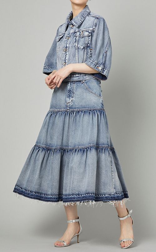 ショートスリーブデニムジャケット