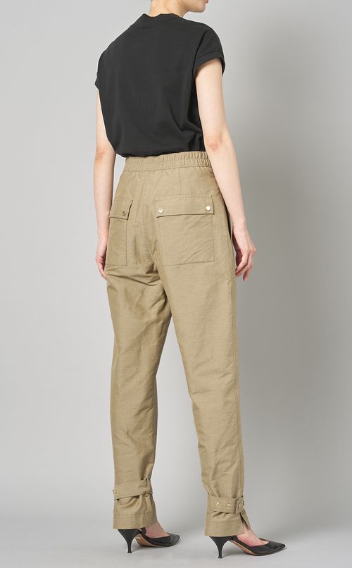 ヴィスコースリネンカーゴパンツ